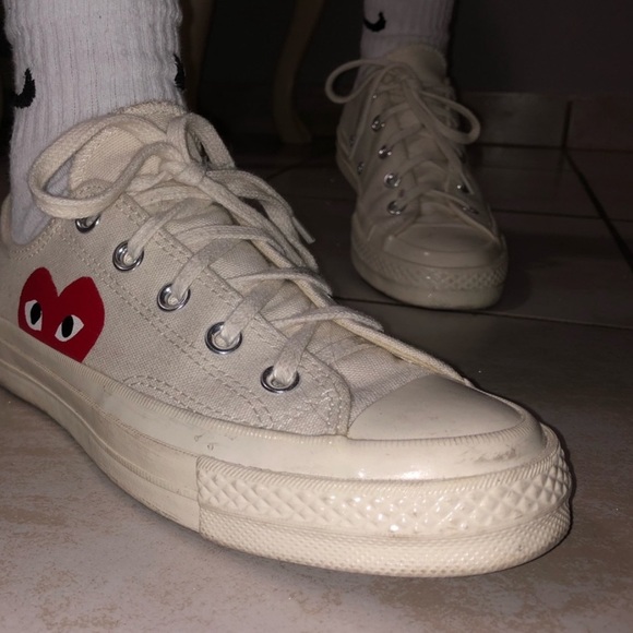 Commes de garçon converse low tops - Picture 3 of 5